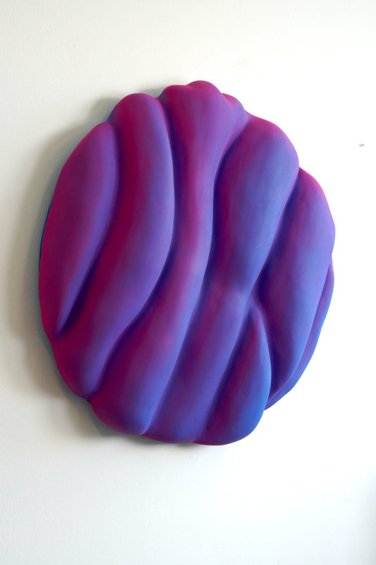 "Violetta" 3D Plaster Painting